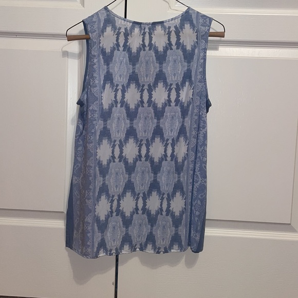 Crosby blue and white tank top size small. willing to negotiate price! - Picture 2 of 2